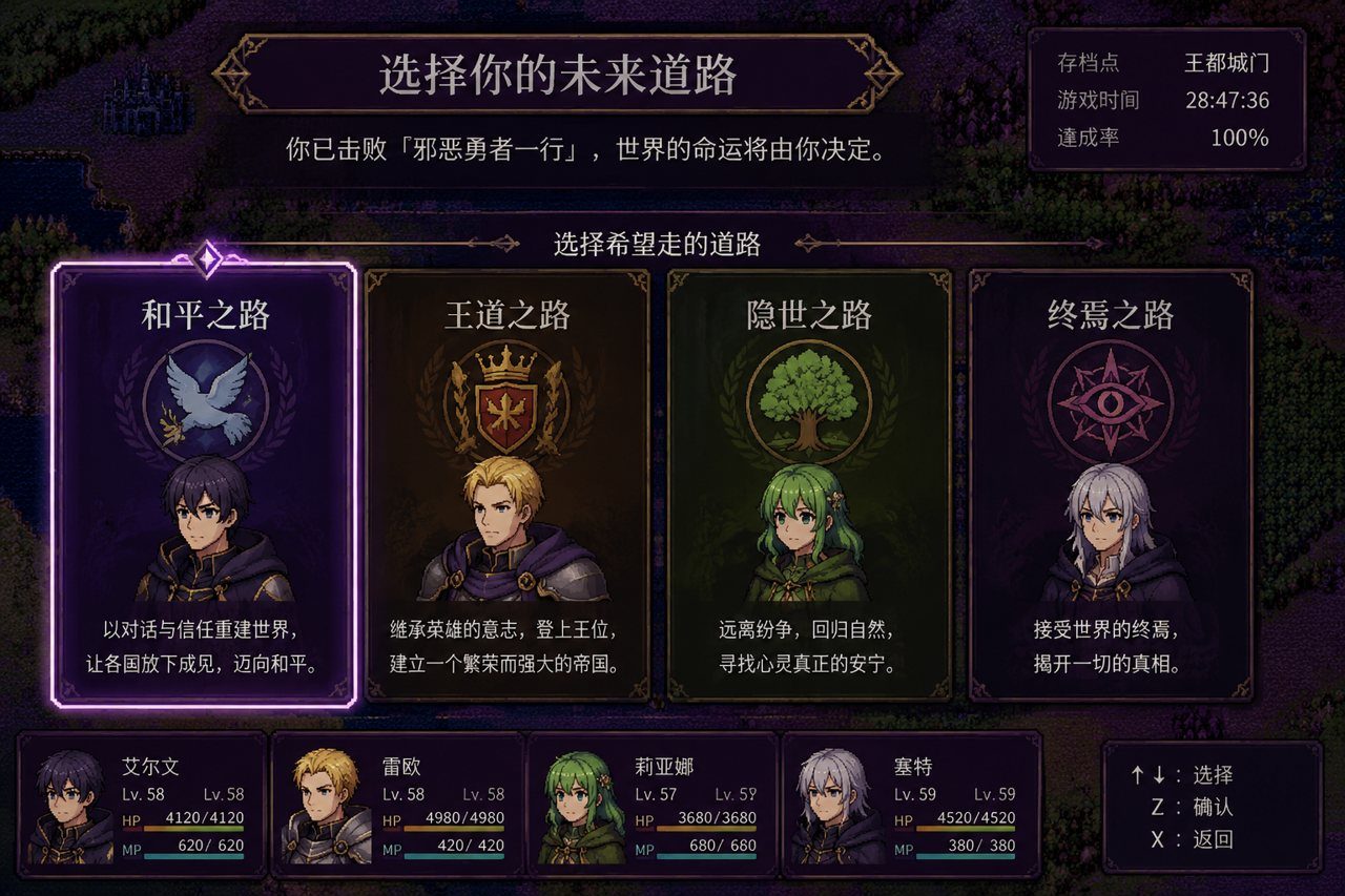 邪恶勇者一行 任务推进 玩法截图